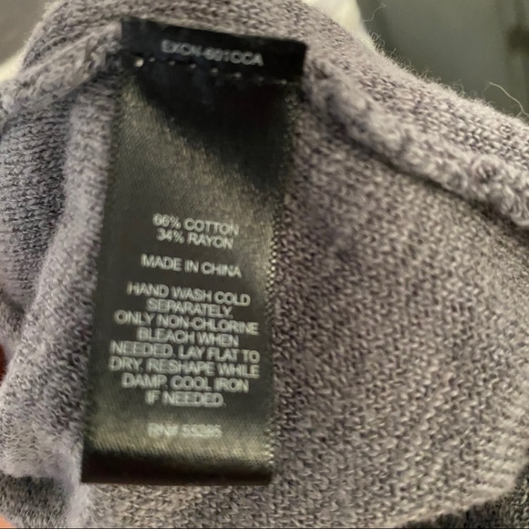 Express gray white skater dress - Picture 4 of 4